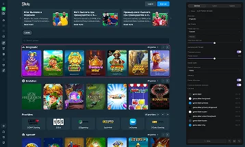 SLON Platform release candidate preview — iGaming B2B dashboard