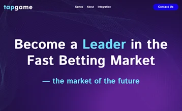 tapgame.io MVP — early streamer betting interface